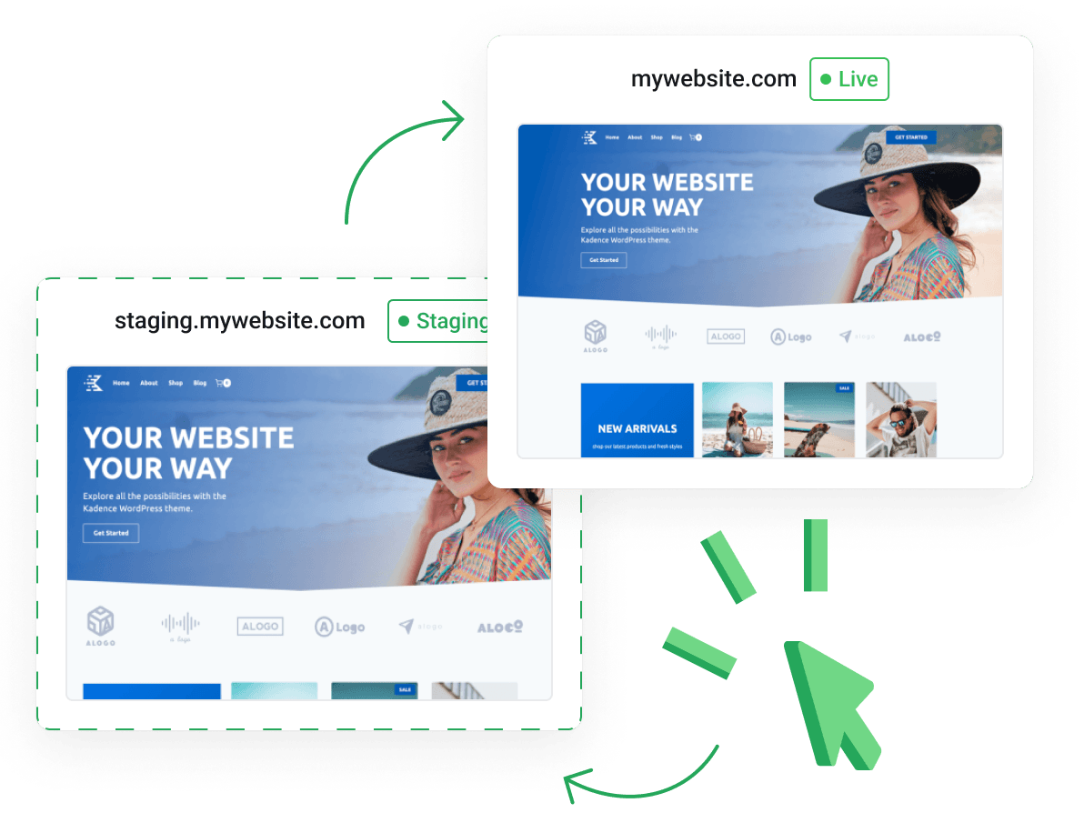 Egylépéses WordPress tesztkörnyezet